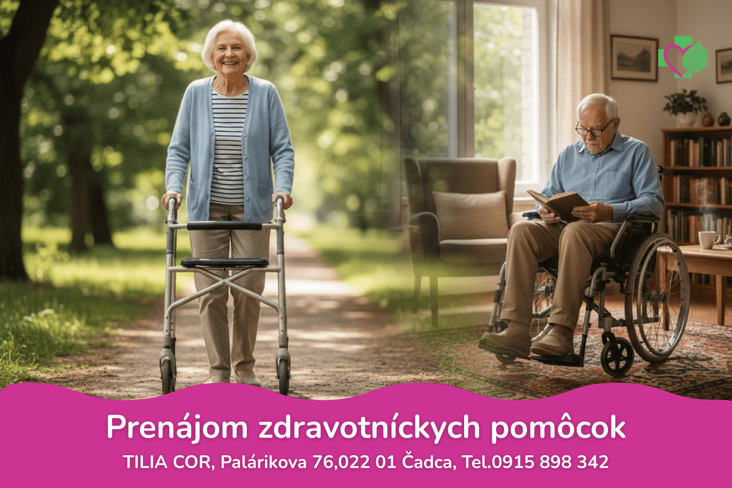 Prenajom zdravotnickych pomocok Tilia Cor Cadca